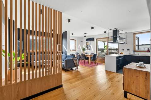 Apartament na Woli z charakterem 130 mkw, 2 tarasy