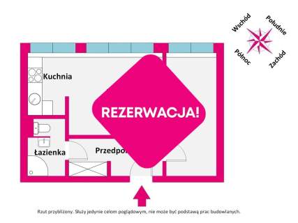 2-pokoje, do wejścia, parter, os.Piasta