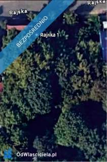 Działka 1074m2 Plot for sale Zielona Gora ul.Rajska