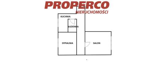 Mieszkanie 2 pok, 48m2 ul. Kościuszki, Kielce