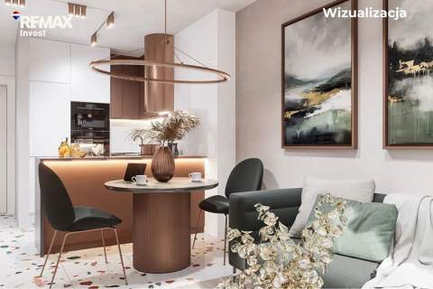 2 pokoje 37,59 m Balkon widok na Beskidy