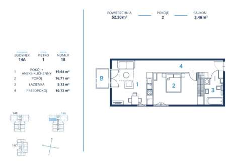 Gotowa inwestycja - metraże od 39 m2, Kraków
