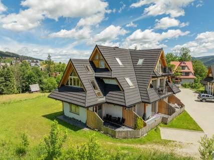 Apartament w Kościelisku z tarasem i widokiem na Czerwone Wierchy