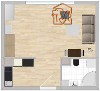 Kawalerka z tarasem, pet-friendly- Kasprzaka 29B