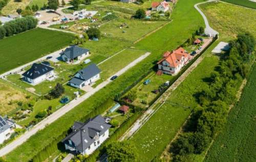 N.Huta.Mogiła.Piękna działka pod budowę bliźniaka.