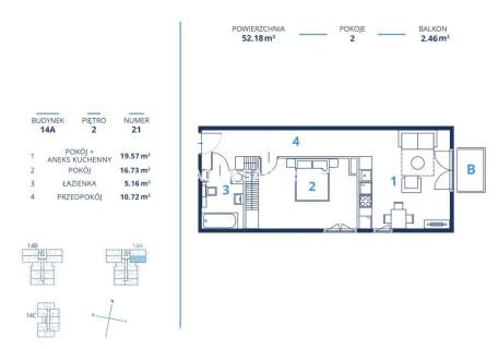 Gotowa inwestycja - metraże od 39 m2, Kraków