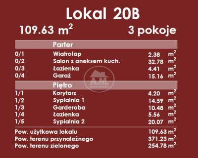Garaż Działka ok 371 m2 Ogród ok. 255 m2 Klima