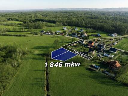 Dwie działki budowlane 9 ar i 9,51 ar Media