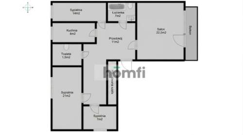 4-pokojowe mieszkanie Garbów 92 m2 garaż