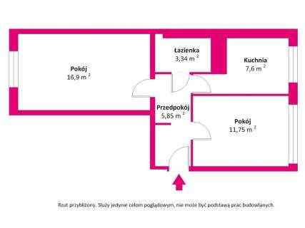 Przytulne mieszkanie na parterze.
