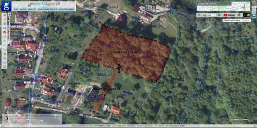 Golkowice działka budowlana 7800m2