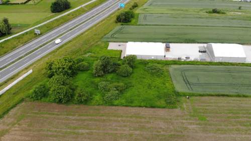 Działka usługowa 749m2 przy węźle A4