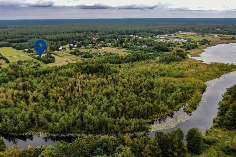 Działka budowlana nad jeziorem k/Augustowa