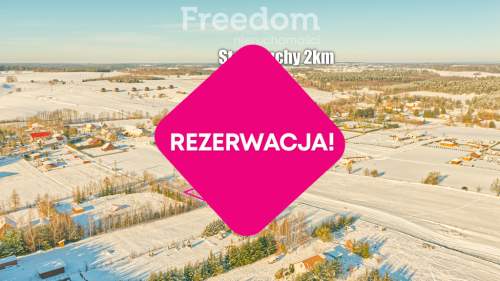 Działka pod dom/ rekreację Liski, jezioro Garbas