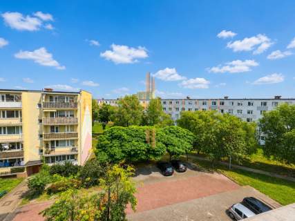 Duży balkon Zieleń Świetny układ