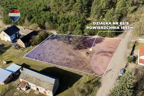 Działka przy lesie z warunkami zabudowy