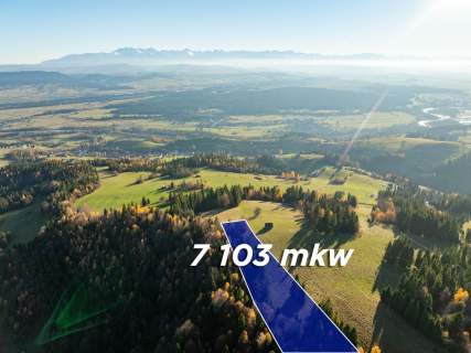 Działka z widokiem na Tatry   Knurów, 71 arów