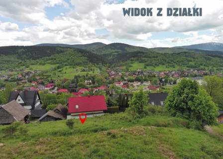 Działka z widokiem na Babią Górę