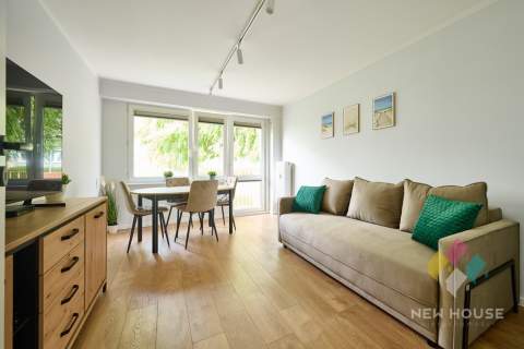 2 pok., 38 m2, parter, balkon