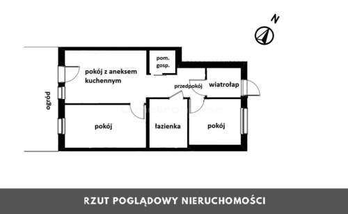3-pokojowe mieszkanie z ogródkiem i 2 parkingami