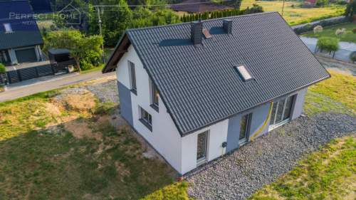 Nowoczesny dom 120,5 m2 na dużej działce 959 m2 - stan deweloperski