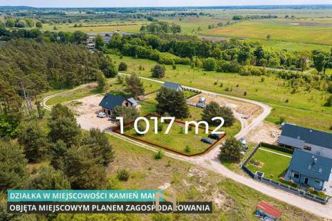 Działka budowlana na sprzedaż, 1017 m2, Kamień Mały