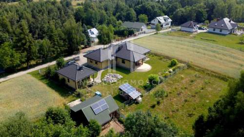 SOLIDNY DOM PARTEROWY, SKOŁYSZYN, 45AR