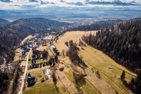 Działka budowlana w Gorcach