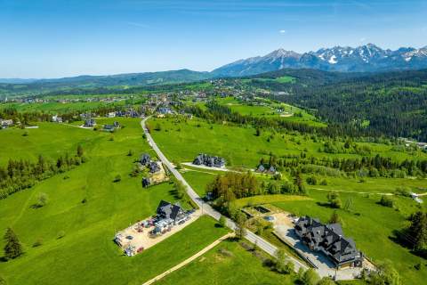 Działka inwestycyjna z widokiem na Tatry