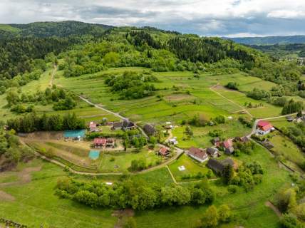 Działka Budowlana w Łętowni - widokowa