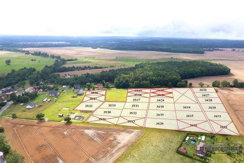 50 km od Morza Bałtyckiego, Sadkowo, tania działka