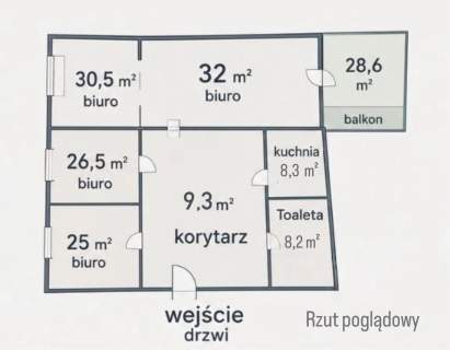 Biura Centrum Różne metraże