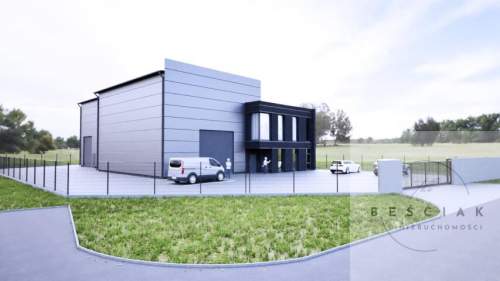 Do wynajęcia hala z częścią biurową 570 m2 Centrum Pias