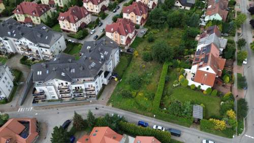 Działka inwestycyjna z gotowym projektem budowlany