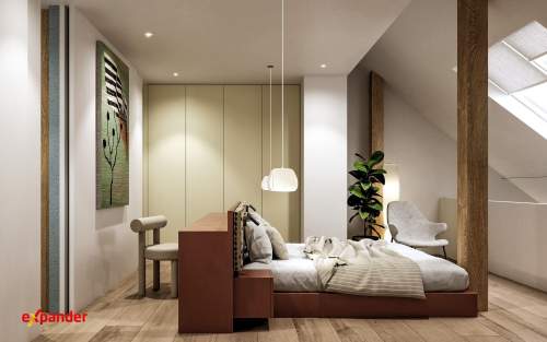Unikatowy loft premium 61,10 m z antresolą i prywatną strefą...