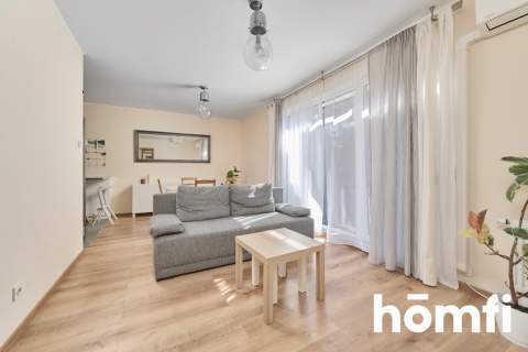 Siechnice 45m2 2 pokoje z ogródkiem i klimą