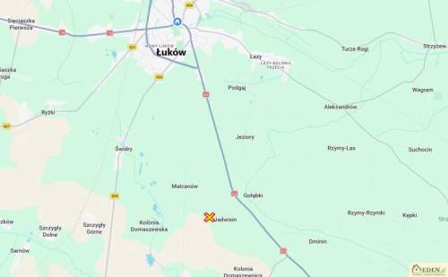 Dwie atrakcyjne działki budowlane w Jadwisinie pod Łukowem