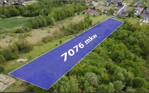DZIAŁKA Rolna Wielka Wieś 70 arów