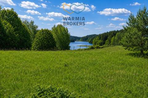 Działka budowlana, dwa jeziora, MPZP - Gąsiorowo