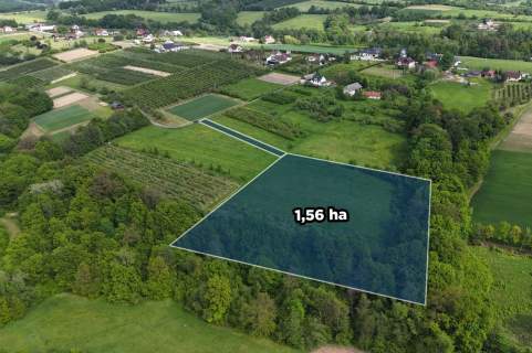 Działka rolno-leśna, 1,56 ha, Sadek, Jodłownik