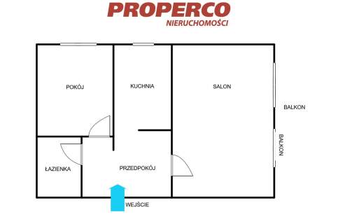 Mieszkanie 2-pok 50m2, os. Na Stoku