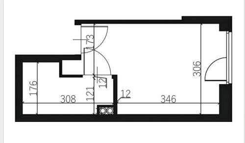 Mieszkanie na sprzedaż, 18,13 m2, Ełk