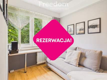 Parter z dużym balkonem i widokiem na zieleń