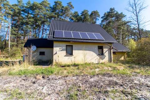 Dom z Energią ze Słońca i Lasem za Oknem- Zielona