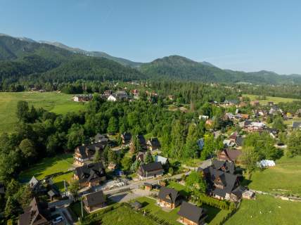 Dom z działką w Kościelisku z widokiem na Giewont