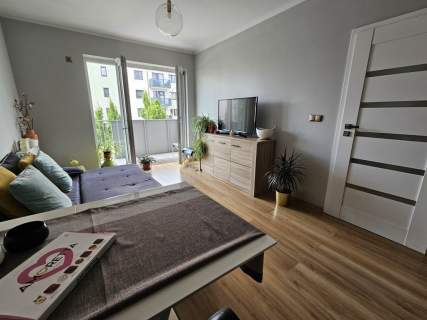 2 pokoje balkon 1 piętro winda Jagodno Krzyki Wroc