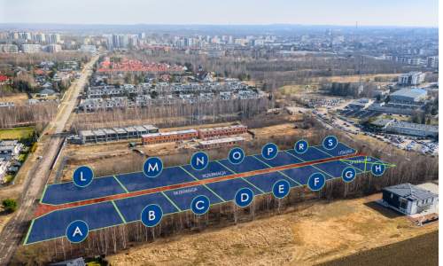 Działka budowlana, Parkitka