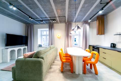 Loft w kamienicy Soho Factory 2 poziomy 4 pokoje