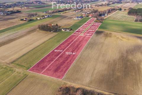 Działka 1136m z Warunkami Zabudowy w Podkampinos