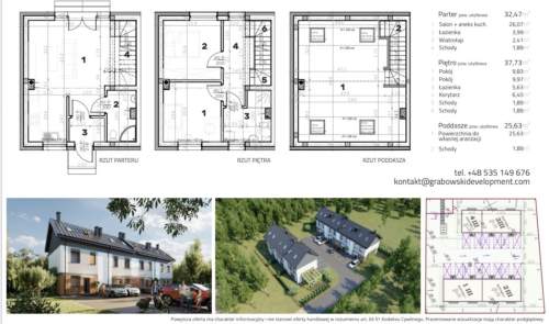 Nowy segment narożny z dużym ogrodem 150m2 w cenie